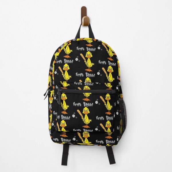 Item preview, Funny Duck Playing Baseball Fowl Ball Pun designed and sold by Nature's Fancy.