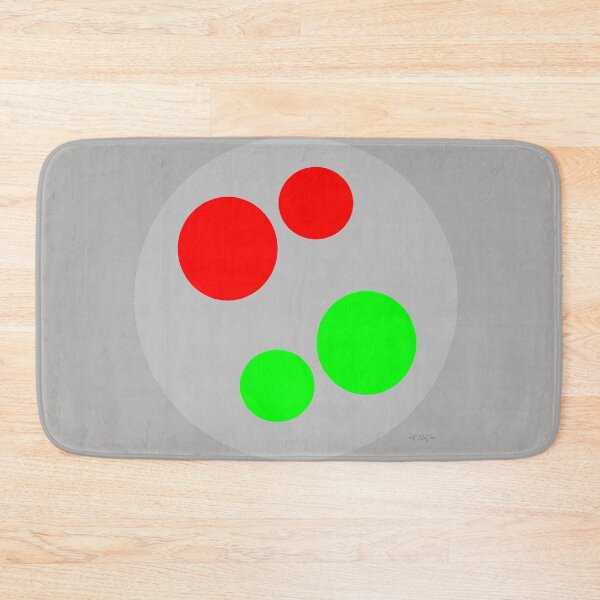 Item preview, Red dots green in a circle designed and sold by dELLaS-Ghoust.