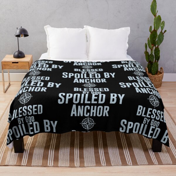 Item preview, Blessed By God Spoiled By Anchor - Sailing Sailor Sarcastic Funny Hilarious Present For Mom, Dad , Girlfriend Or Boyfriend designed and sold by Aymanclothings.