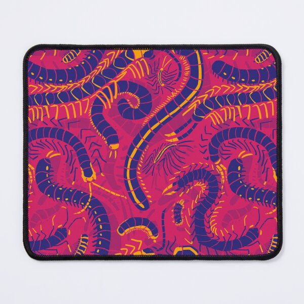 Item preview, myriapod menagerie - pink designed and sold by dinoserious.