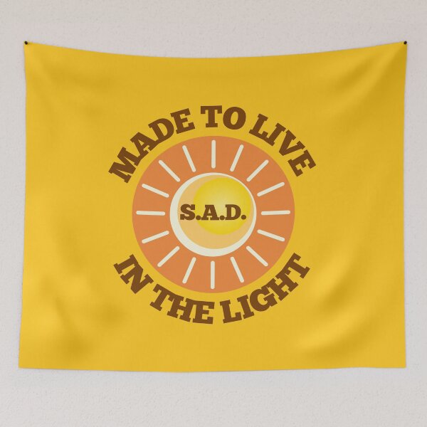 Item preview, S.A.D. Made To Live In The Light designed and sold by Coralgb.