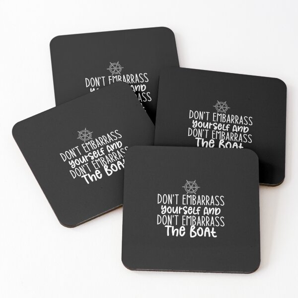 Dont Mess Up Moms Table 4 pc Funny Cork Coaster Gift Set For Mother 