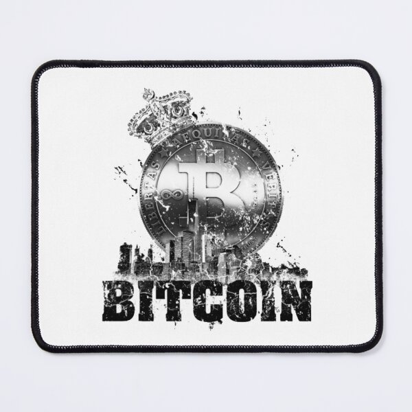 Item preview, Bitcoin King Cityscape Crypto Design designed and sold by Funny-Tees4U.