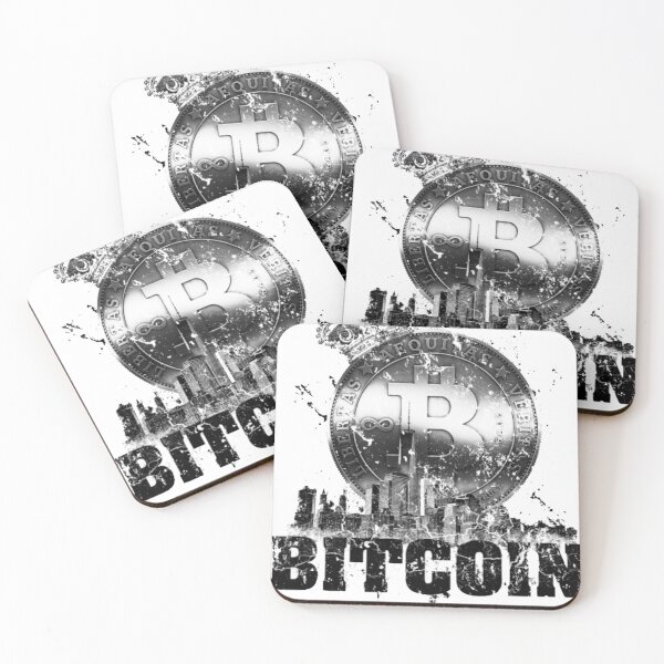 Item preview, Bitcoin King Cityscape Crypto Design designed and sold by Funny-Tees4U.