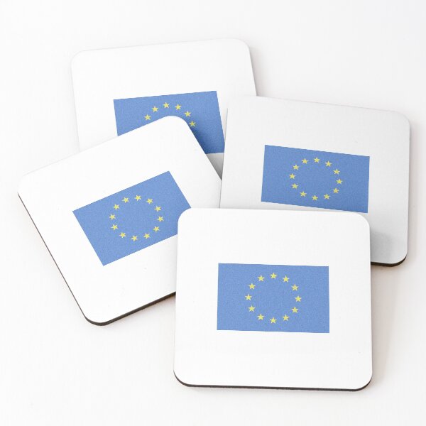 Item preview, Distressed Whirl Style EU Flag European Union Art designed and sold by Worldesigns by Artsiren.