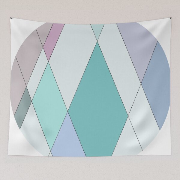 Item preview, Pastel Diamond Color Blocks designed and sold by Teallady.