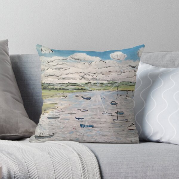 Calm, Peace, Tranquility Throw Pillow