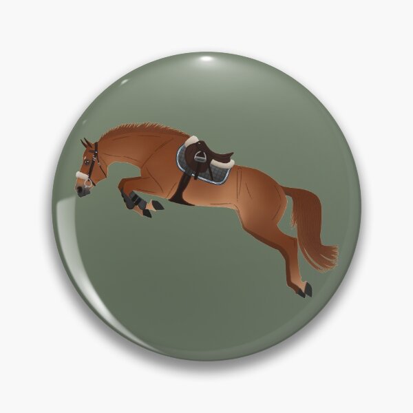 Item preview, Chestnut Show Jumper - Equine Rampaige designed and sold by equinerampaige.