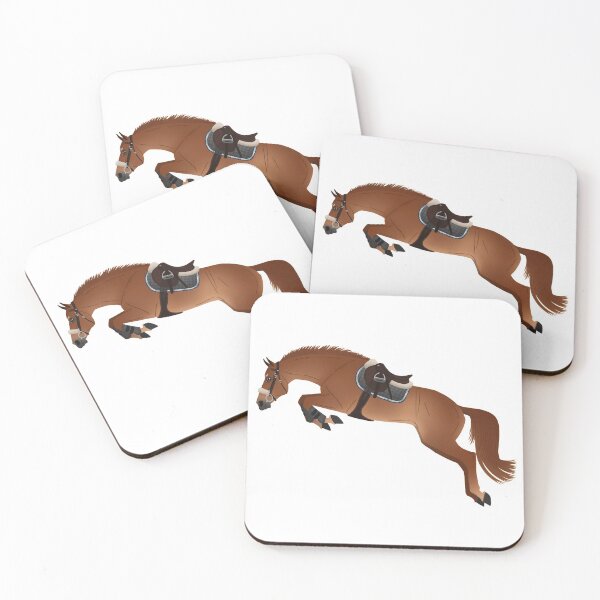 Item preview, Chestnut Show Jumper - Equine Rampaige designed and sold by equinerampaige.