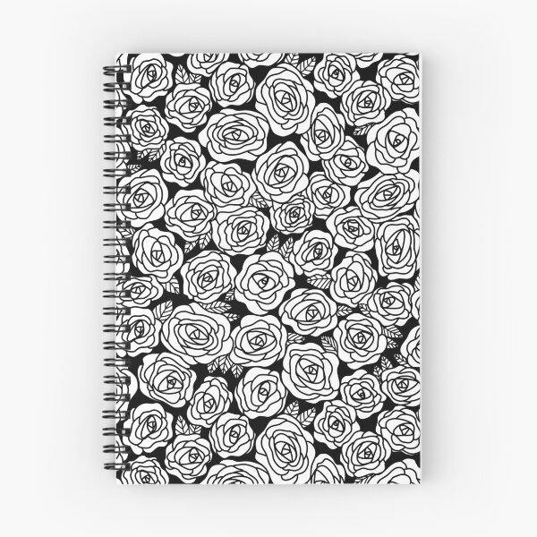 Item preview, Black and White Zentangle Roses designed and sold by CarolFreire.