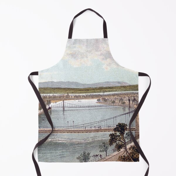 Item preview, Vintage Illustration of Inverness from the Castle designed and sold by yourscotland.