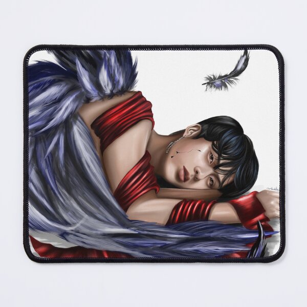 Item preview, Digital painting of Seokjin_ Black Swan designed and sold by MarmarArts.