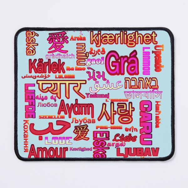 Item preview, The Languages of Love designed and sold by aginlow.