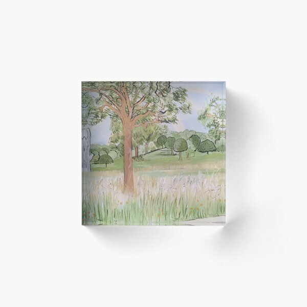 In Persuit Of The Pastoral Acrylic Block