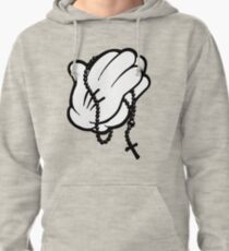 Sudadera con capucha Divertidas manos de oración