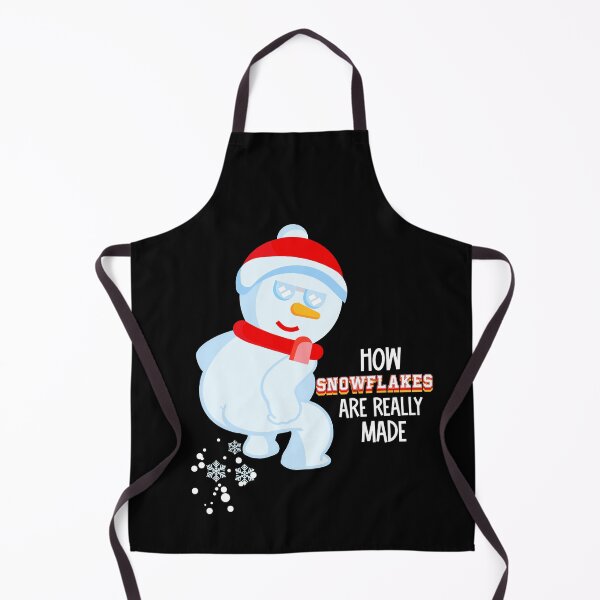 Item preview, FUNNY snowman How snowflakes are really made - FUNNY Christmas snowman designed and sold by Designs Of all kinds.