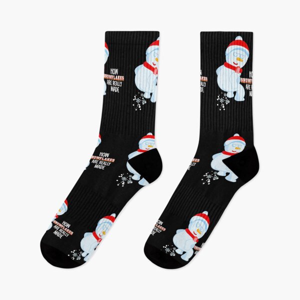 Item preview, FUNNY snowman How snowflakes are really made - FUNNY Christmas snowman  designed and sold by Designs Of all kinds.