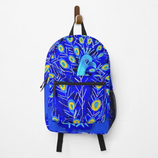 Item preview, Save nature blue peacock designed and sold by Diola Sotelo.