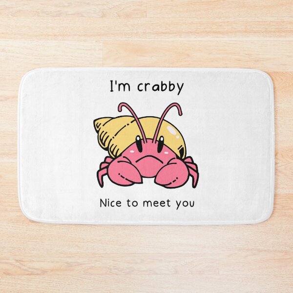 Item preview, I'm crabby - Nice to meet you designed and sold by snaxstroem.