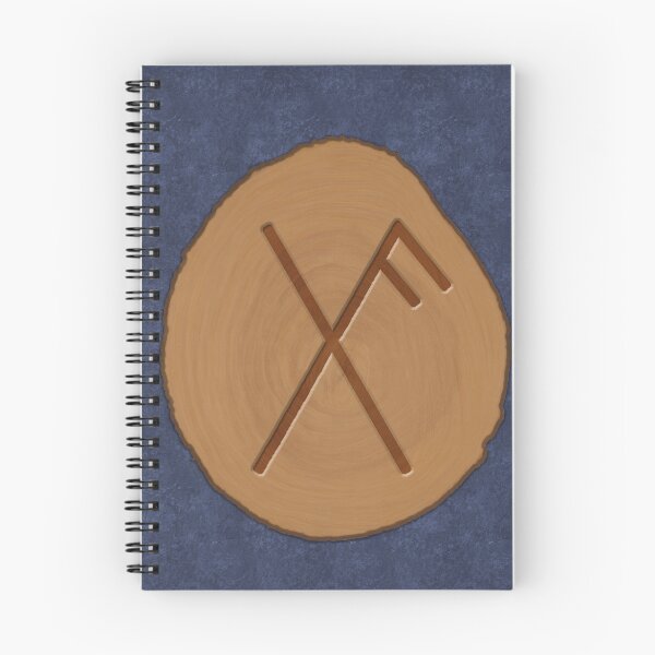 Item preview, Good Luck Bind Rune Wooden designed and sold by LozMac.