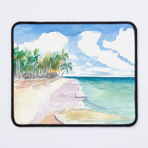 Item preview, Turquoise Waters At Seven Mile Beach Negril Jamaica designed and sold by artshop77.