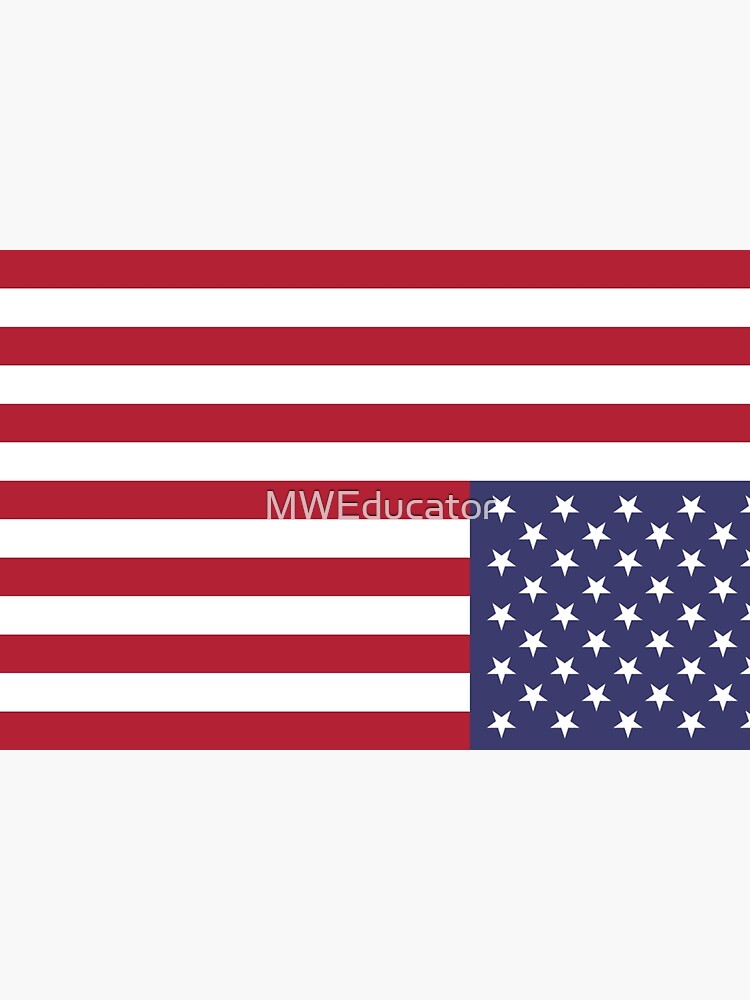 "American Flag Upside Down" Poster for Sale by MWEducator Redbubble