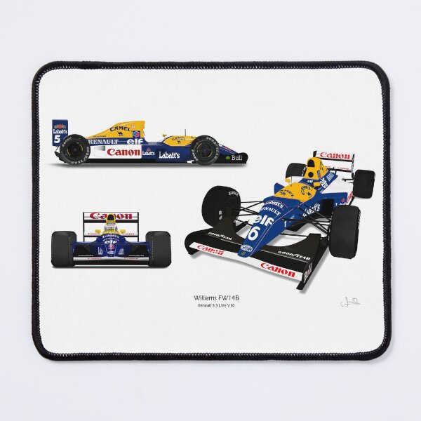 Item preview, Williams FW14B - Mansell and Patrese designed and sold by JageOwen.