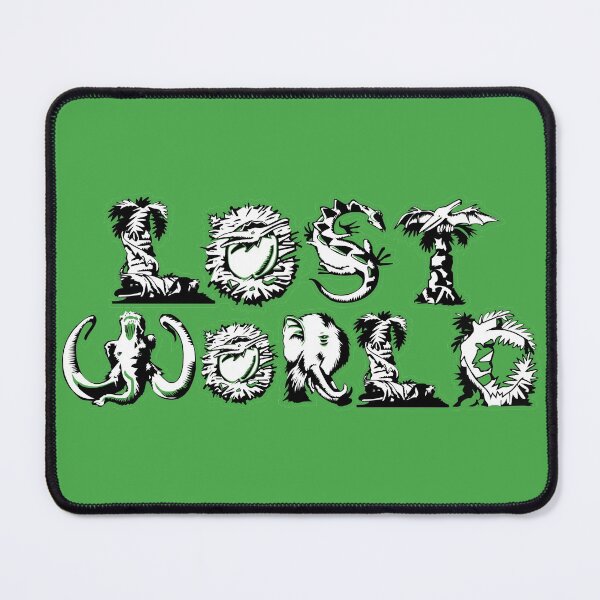 Item preview, Lost World Written in Picture Letters with Green Accents designed and sold by OpenED360.