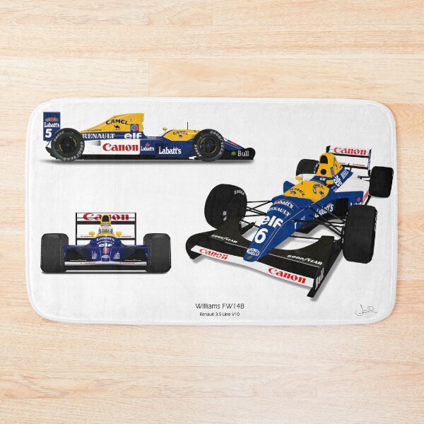 Item preview, Williams FW14B - Mansell and Patrese designed and sold by JageOwen.