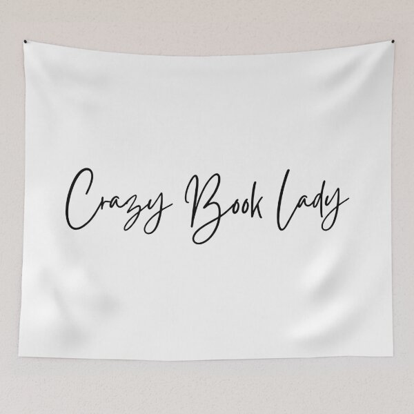 Item preview, Crazy Book Lady designed and sold by propermintmcr.