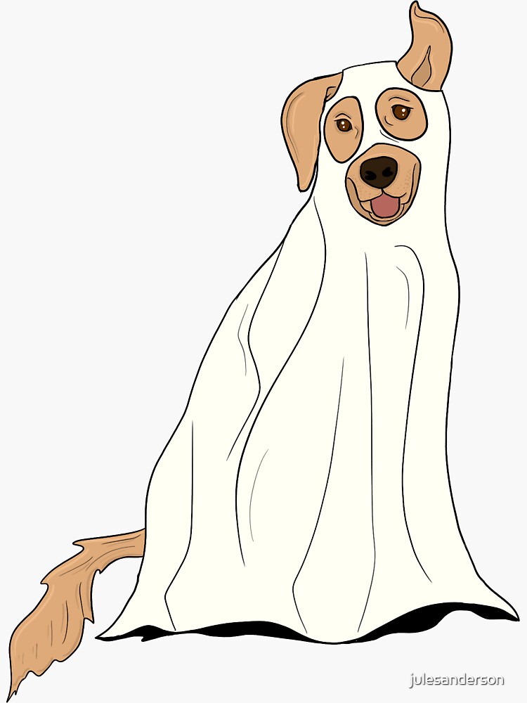 slim fit dress slacks Cute Dog Dressed As Ghost with Pumpkin Halloween Ornament| Tree Buddees main image 1