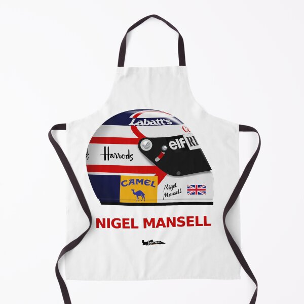 Item preview, Nigel Mansell 1992 crash helmet. designed and sold by JageOwen.