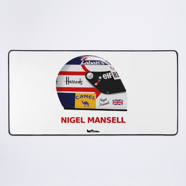 Item preview, Nigel Mansell 1992 crash helmet. designed and sold by JageOwen.
