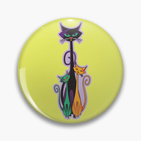 Item preview,  Modn Cats Tiki Mom Cat designed and sold by PatArtByKevin.