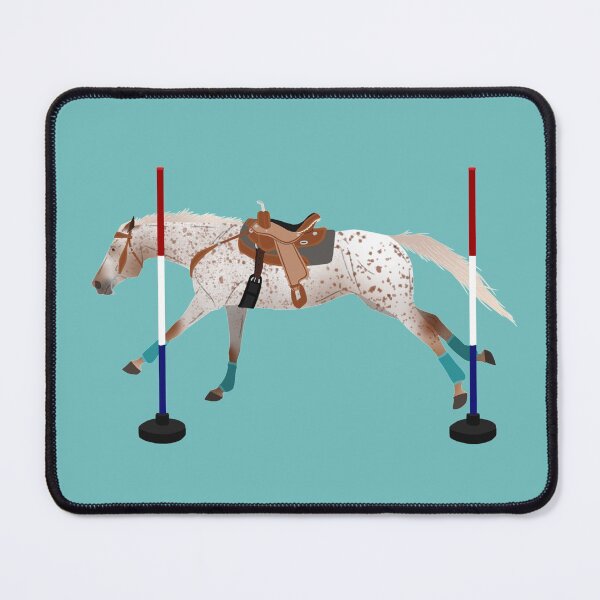Item preview, Pole Bending Appaloosa - Equine Rampaige designed and sold by equinerampaige.