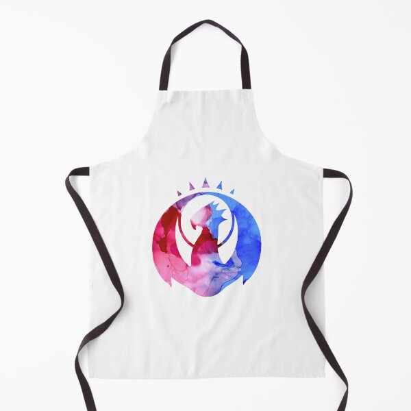 Item preview, MTG Izzet League Ravnica Guild Insignia Logo White Background designed and sold by GingerCatGifts.