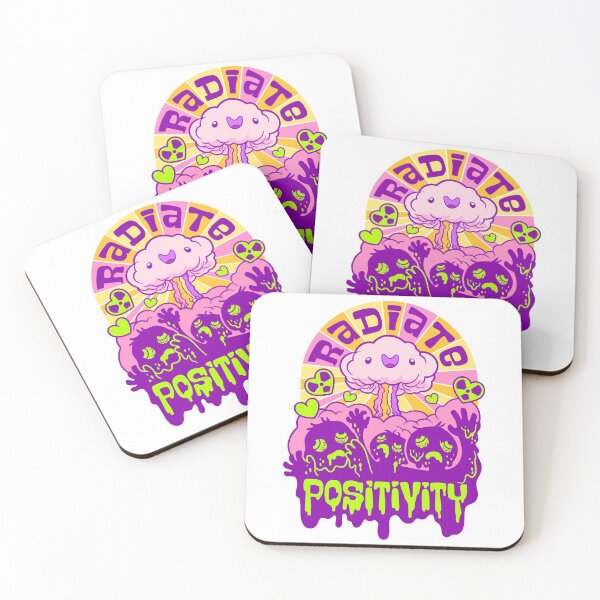 Item preview, Radiate Positivity ~ Toxic Positivity Mushroom Cloud designed and sold by ctkrstudio.