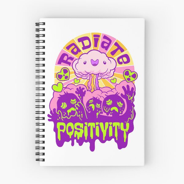 Item preview, Radiate Positivity ~ Toxic Positivity Mushroom Cloud designed and sold by ctkrstudio.