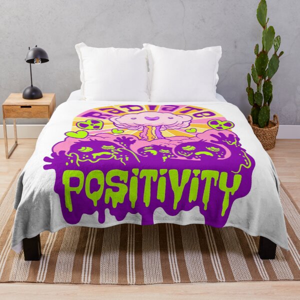 Item preview, Radiate Positivity ~ Toxic Positivity Mushroom Cloud designed and sold by ctkrstudio.