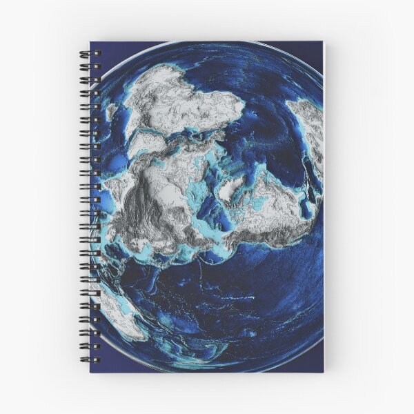 Item preview, World elevation map (EPSG:3571) designed and sold by joewdavies.