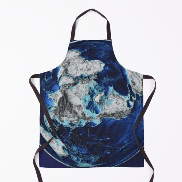 Item preview, World elevation map (EPSG:3571) designed and sold by joewdavies.