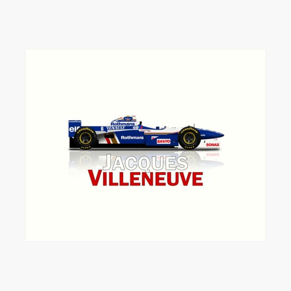 Item preview, Jacques Villeneuve - Williams FW18 - Large Text designed and sold by JageOwen.