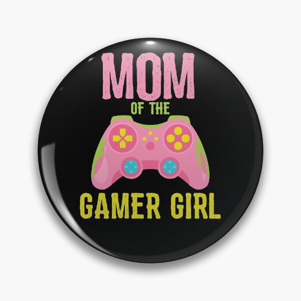 Artikelvorschau, Mom Of The Gamer Girl - Niedliches Girly Pink T-Shirt Design entworfen und verkauft von Prince - Bestseller ★★★★★.
