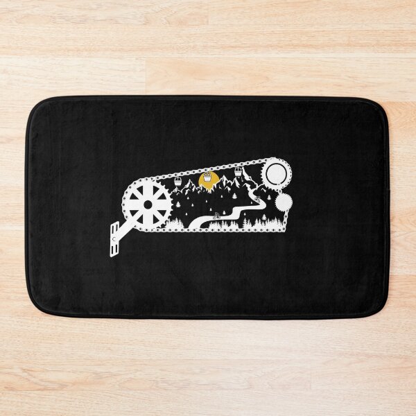 Item preview, Downhill mountain bike zip line mountain bike chain mountains designed and sold by StrongShirts.