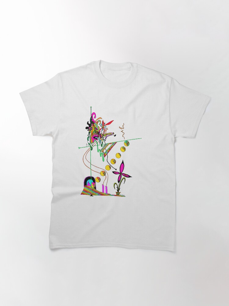 Thumbnail 3 of 7, Classic T-Shirt, Wildflower designed and sold by EckerRobertsArt.
