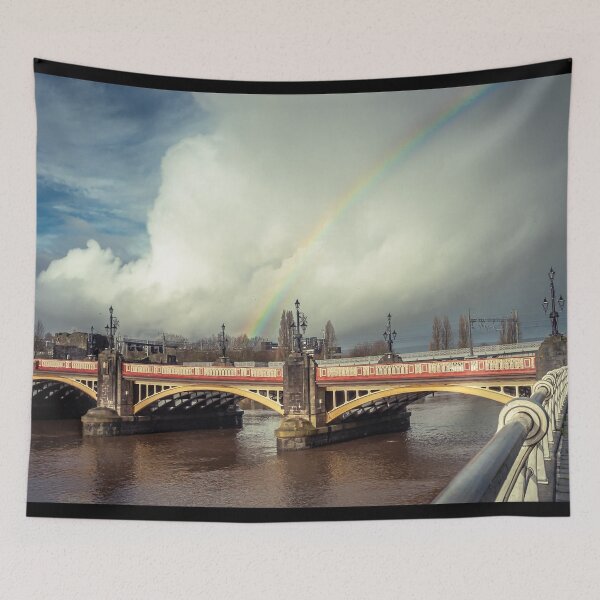 Item preview, Rainbow Over the Bridge designed and sold by LiToDesignCo.