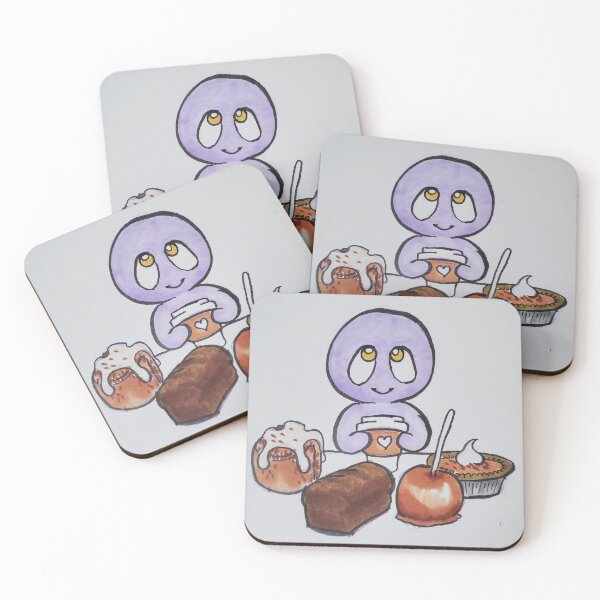 Item preview, Tastes of Autumn Joie De Vivre Cartoon designed and sold by MarckRivers.