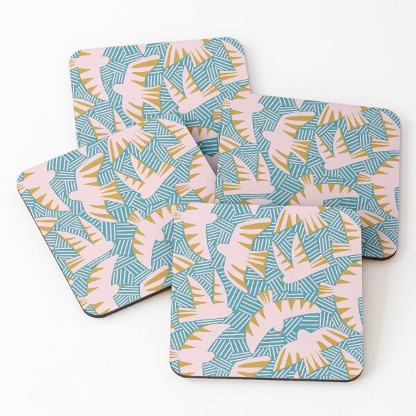 Item preview, A Flock of Pink Seagulls designed and sold by CarolFreire.