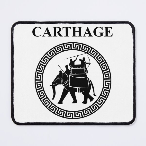 Item preview, Ancient Carthage Hannibal War Elephant designed and sold by Agema Apparel.