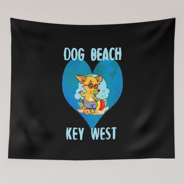 Item preview, Dog Beach Key West Florida Keys Cute Dog designed and sold by KeysTreasures.